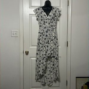 NWT High/Low floral maxi dress